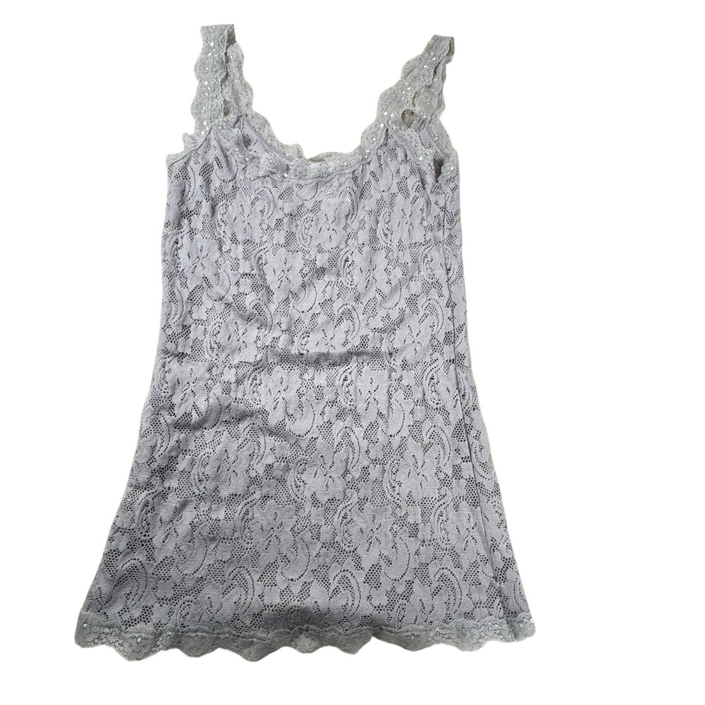 Soft Surroundings Tank Women's Medium‎ Floral Top Stretch Boho Cottagecore